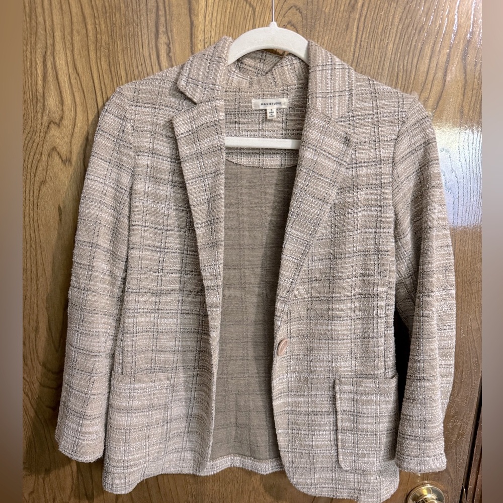 Casual Tan Blazer